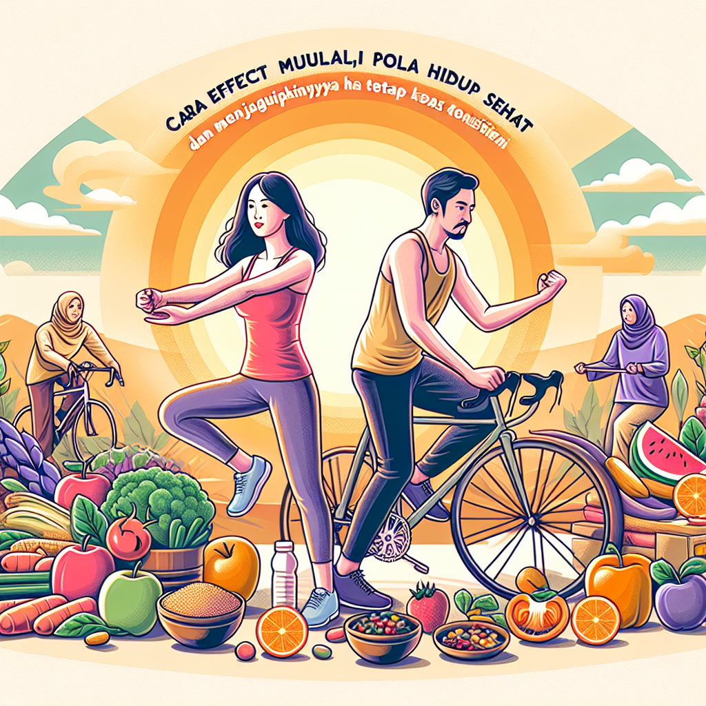 Cara Efektif Memulai Pola Hidup Sehat dan Menjaganya Tetap Konsisten