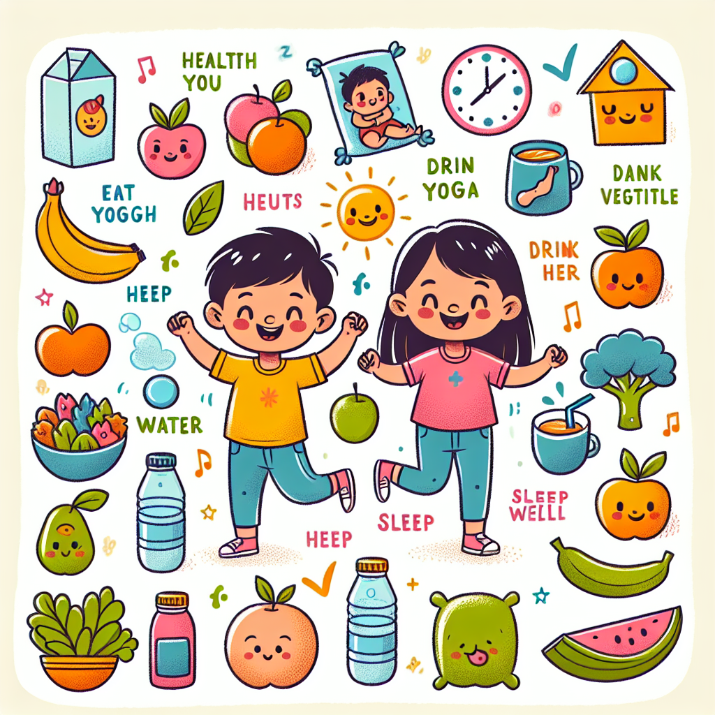 Tips Menanamkan Kebiasaan Hidup Sehat Sejak Dini